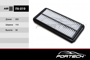 Kia Picanto 04-09 Фильтр воздушный FA019 FORTECH