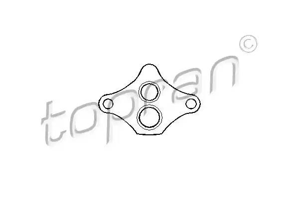 Chevrolet прокладка EGR 206614 HANS PRIES