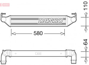 Toyota LC датчик кислородный готовый DOX-0263 DENSO