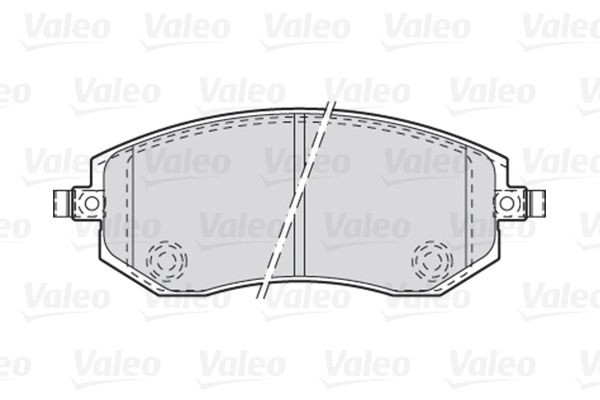 Subaru Forester колодки передние 301853 VALEO PHC
