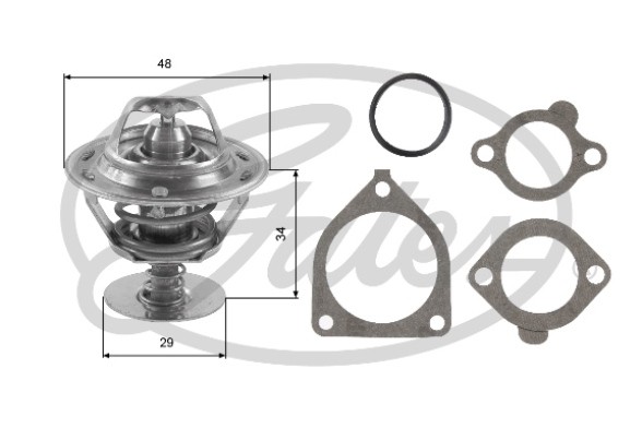 Toyota Avensis -00, Camry -97,.Corolla -00. RAV 4 -00, RX 350, Nissan N16, Prime TH39082G1 GATES
