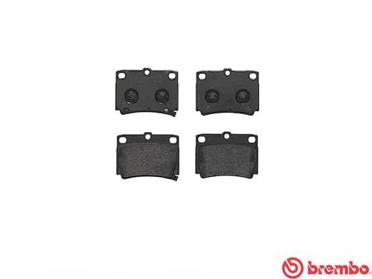 Колодки тормозные задние P54026 BREMBO