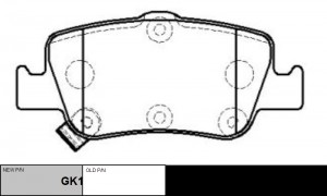 Toyota Corolla 13- колодки задние CKT-176 CTR