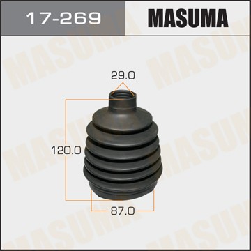 SS Actyon 2011 пыльник шруса наружный(без смазки) 17269 MASUMA