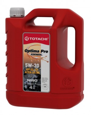 Масло моторное TOTACHI NIRO Optima PRO 5W30 SL/CF, 4 л 1C804 TOTACHI