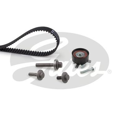 Ford Focus II, III Fiesta, Fusion 1.4-1.6 комплект ГРМ с уcилиным ремнем K015669XS GATES