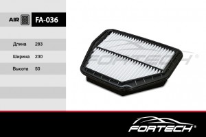 Opel Antara Фильтр воздушный FA036 FORTECH