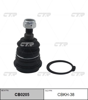 Hyundai Solaris17-/Rio 17-/Elantra MD 11-/14-/Creta/Cerato 12-/16-/Venga  Шарова CBKH-38 CTR
