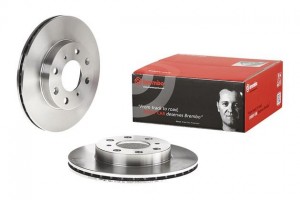 Honda Fit диск тормозной передний 09.C145.10 BREMBO
