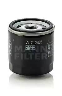 Toyota Lexus 4.0-4.7, Mazda BT(diz), бензин/дизель Фильтр маслянный OP618 W71283 MANN FILTER