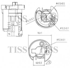 Фильтр топливный JDFT503 JUST DRIVE
