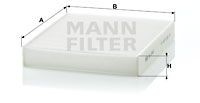 Ford Focus 2 c 04 фильтр салона CU2440 MANN FILTER