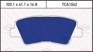 Hyundai Solaris/RIO 12-/MD/i40 11-16/i30 12-/Ceed 12- VIN/Cerato 12-/16/Actyon 1 TCA1042 TATSUMI