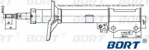 TOYOTA Camry 2.2-3.0 91-96 амортизатор задний правый G22250034R BORT