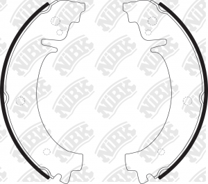 NiVA тормозные колодки задние FN0503 NIBK