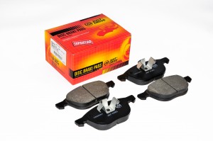 Mazda 3, Ford Focus II, III Колодки тормозные передние JBP0085 JUST DRIVE