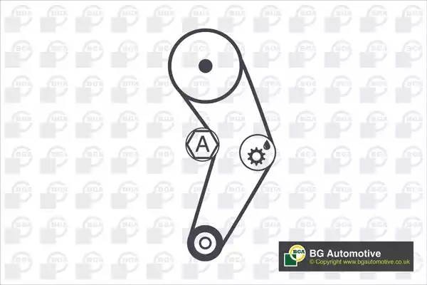 РЕМКОМПЛЕКТ ПРИВОДА ГРМ FIAT BRAVA/IDEA/MAREA/STILO/PUNTO 1.2/1.4 16V 97- TB2203K BG AUTOMOTIVE