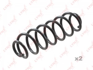 SKODA Yeti 09->, VW Jetta IV 05- пружина задняя SC2912 LYNXAUTO