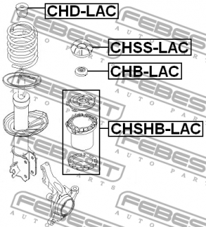 Chevrolet Lacetti Отбойник передн амортизатора CHD-LAC FEBEST