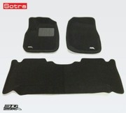 Toyota Land Cruiser 100  Ковры салона черные Liner 3D текстиль STR7400064 SOTRA