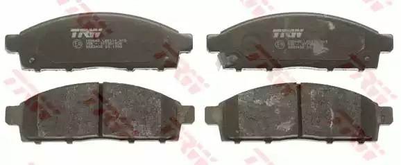 Mitsubishi L200 05-, PAJERO SPORT 08- колодки передние GDB3435 TRW