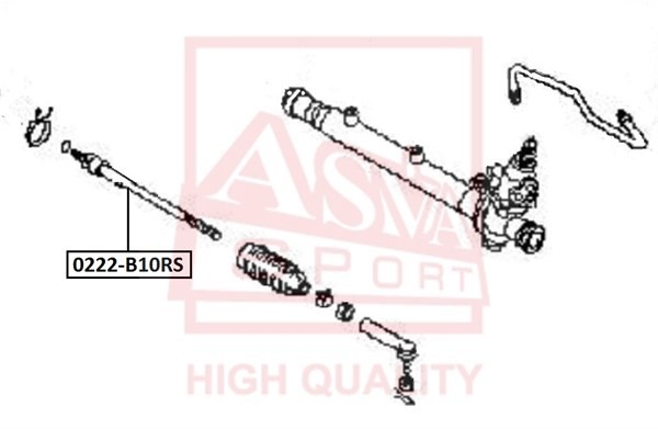 Nissan Almera Classic тяга рулевая 0222-B10RS ASVA