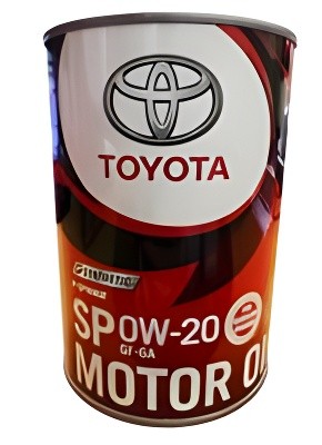 Масло моторное синтетическое TOYOTA SP, GF-6A 0W20 1L метал. банка 08880-13206 TOYOTA