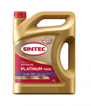 Масло моторное синтетика 4л 600153 SINTEC