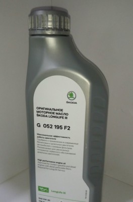 Масло моторное синтетическое VAG LongLife III 5W30 1L G 052 195 F2 VAG