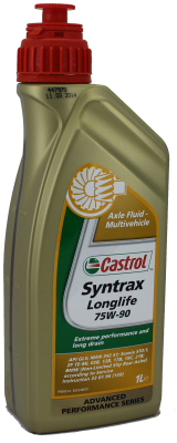 Castrol Syntrax Longlife 75W-90 1л масло трансмиссионное 154F0A CASTROL