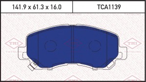 Mazda CX-5 колодки тормозные передние TCA1139 TATSUMI