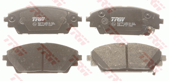 Колодки торм.пер. GDB3592 TRW