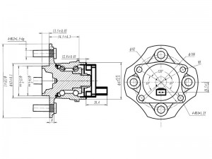 Toyota Vitz NCP10/SCP10 99-05  ступица задняя ST424500D030 SAT