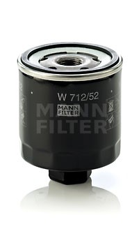 VAG Fabia, Octavia, Golf, Polo 1.4, 1.6 16V 99- Фильтр масляный W71252 MANN FILTER