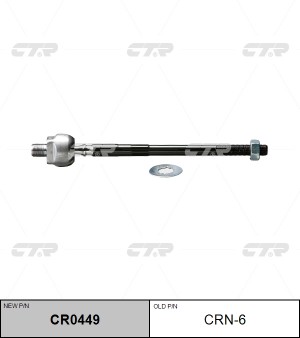 NISSAN Prairie [M10] 4WD 86-94 тяга рулевая CRN-6 CTR
