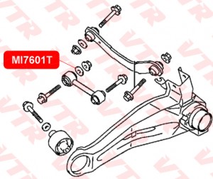 MU140035 / Mitsubishi Lancer 9 Шайба развального болта MI7601T VTR