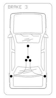 Hyundai IX35 2WD трос ручника правый 176049 COFLE