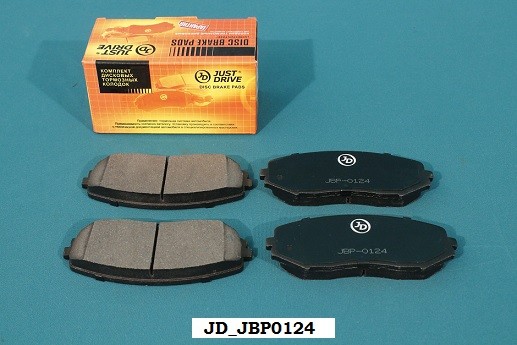 Suzuki Grand Vitara 05- колодки тормозные передние JBP0124 JUST DRIVE