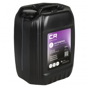 АНТИФРИЗ CR лобридный универсал флуор. -40°С, G12++, фиолет, готовый, 10л (1) L2018003 CARVILLE RACING