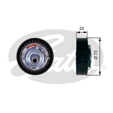 Натяжной ролик привода ГРМ PowerGrip® T43225 GATES