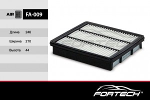 Hyundai Terracan Воздушный фильтр FA009 FORTECH