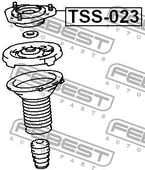 TOYOTA Camry SV3 Опора переднего амортизатора TSS-023 FEBEST
