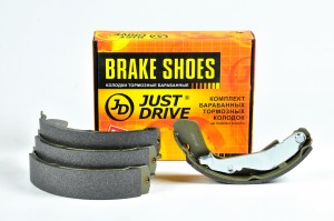 Chevrolet Aveo 04-11 Колодки тормозные задние барабан. Spark M300 10- JBS0047 JUST DRIVE