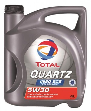 Масло моторное синтетическое TOTAL Quartz Ineo ECS 5W30 4L 151510 TOTAL