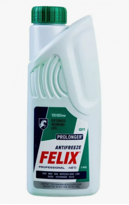 яАнтифриз зелёный FELIX PROLONGER G11 (1л.) 430206030 FELIX