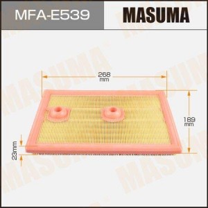 VAG SKODA Octavia/VW Golf/Jetta/Polo 05/12- 1.2-1.4 фильтр воздушный MFA-E539 MASUMA