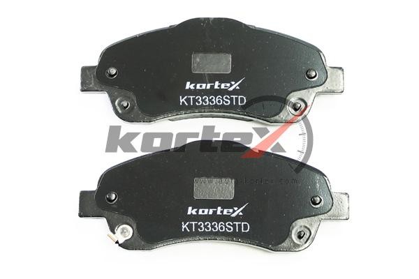 Toyota Avensis (T250) колодка тормозная передняя KT3336STD KORTEX