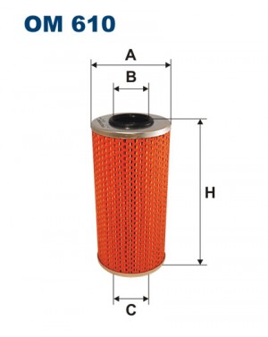 SS Istana Фильтр маслянный OM610 FILTRON