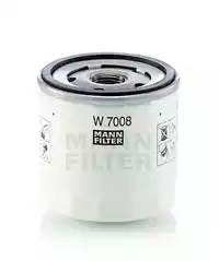 Ford Focus 2, 3, Fusion, Mondeo IV 1.25-1.6 (06-) Фильтр масляный W7008 MANN FILTER