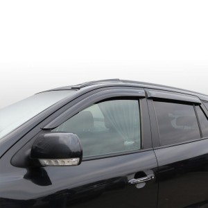 Hyundai Santa Fe с 2006 Дефлекторы окон темные (к-т 4шт) DEF00306 VORON GLASS